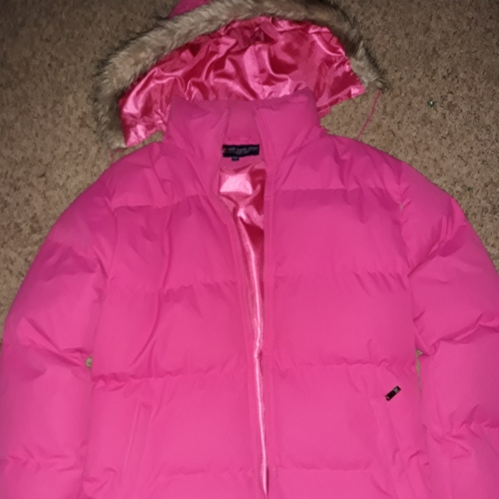 Pink Puffy Jacket